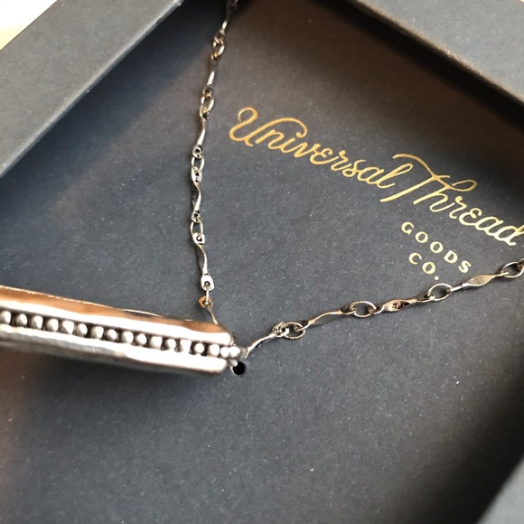 Universal Thread Titanium Quartz, Pearl & Amethyst Necklace – New in Box - Picture 3 of 5